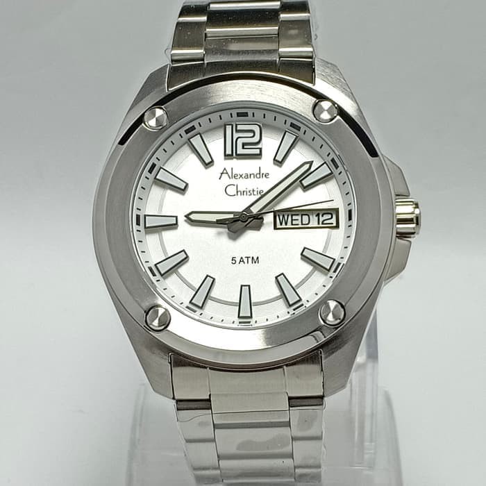 jam tangan pria merk Alexandre Christie AC 8609 | HAWAII