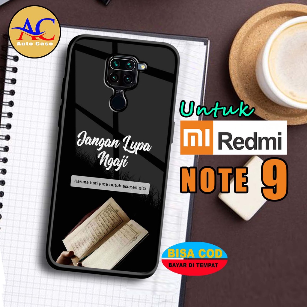 Case Hp Softcase Glossy Xiami Redmi Note 9 QTS Casing Silikon Handphone Pelindung Kamera