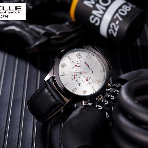 SENILLE N1077 JAM TANGAN PRIA ORIGINAL ANTI AIR WATER PROFF JAM TANGAN