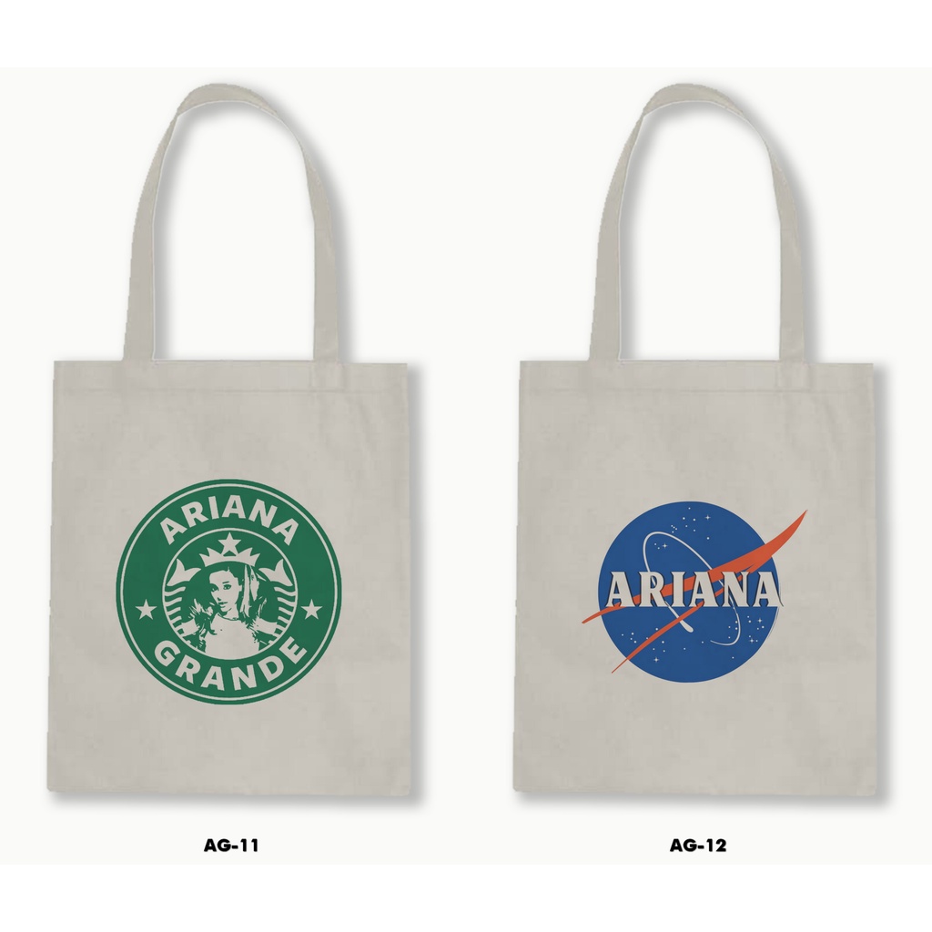 TOTE BAG BLACU - ARIANA GRANDE 01