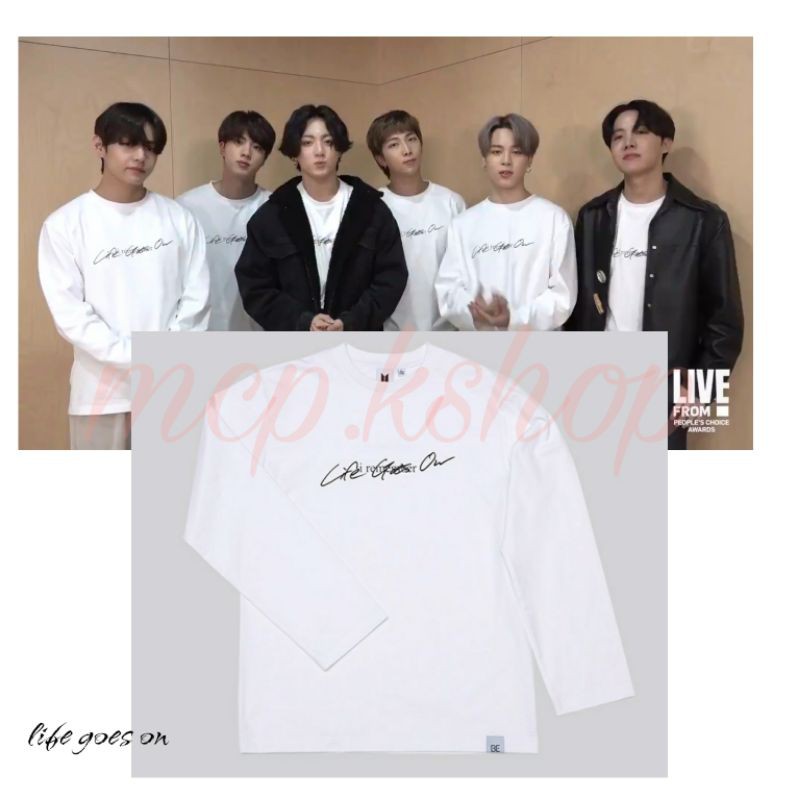 TSHIRT BTS LIFEGOESON UNOFFICIAL