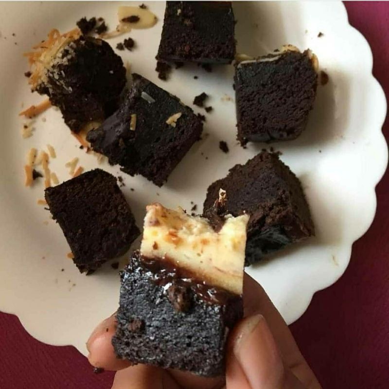 

NOB Marble Creamcheese Fudgy Brownie