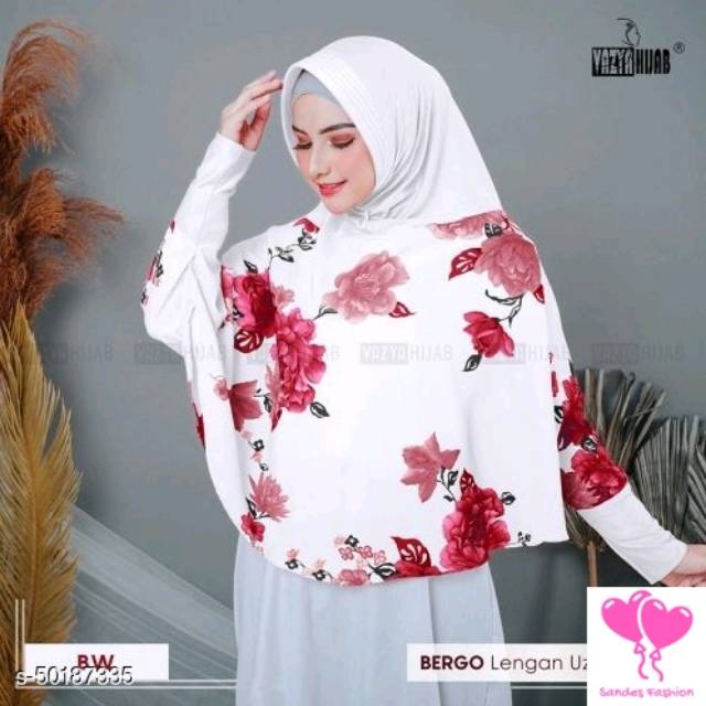 HIJAB BERGO LENGAN UZMA/HIJAB LUBNAH