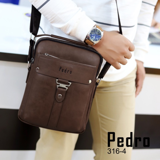 Tas selempang Pedro 316-4 ::Tas Pria Kerja import