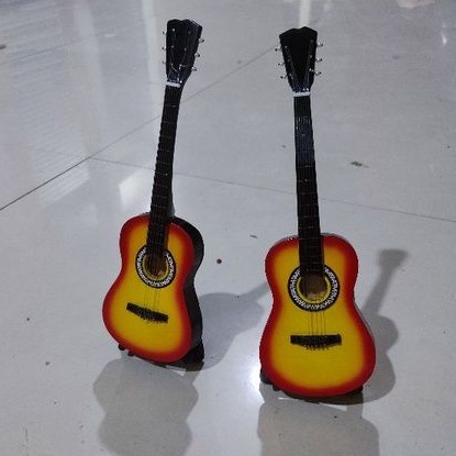 miniatur gitar guitar akustik