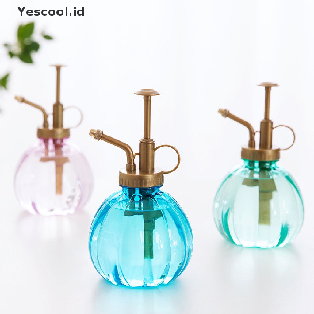 【Yescool】 Novelty Antique Plant Flower Watering Pot Spray Bottle Garden Hairdressing Sprayer .