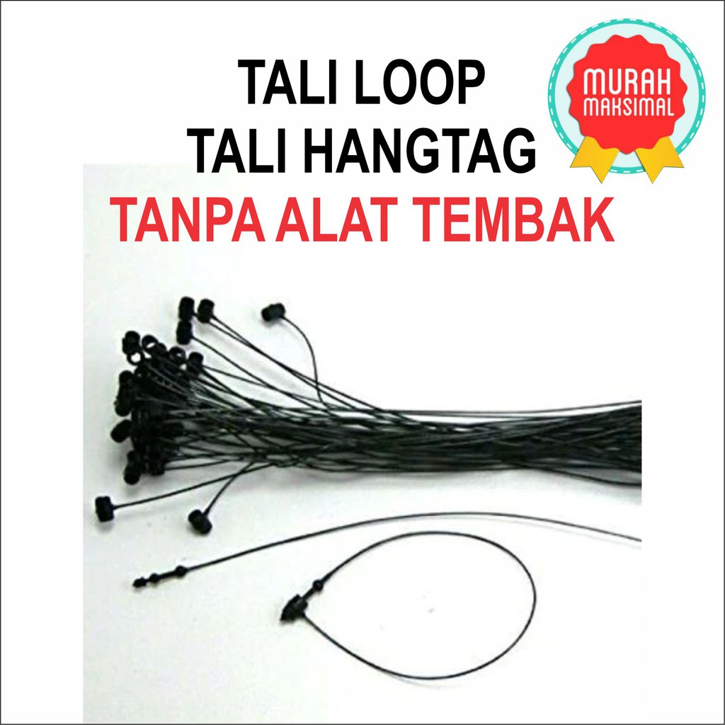 

TALI HANGTAG / Hang tag PLASTIK / Loop Pin / LOCK STRING PIN