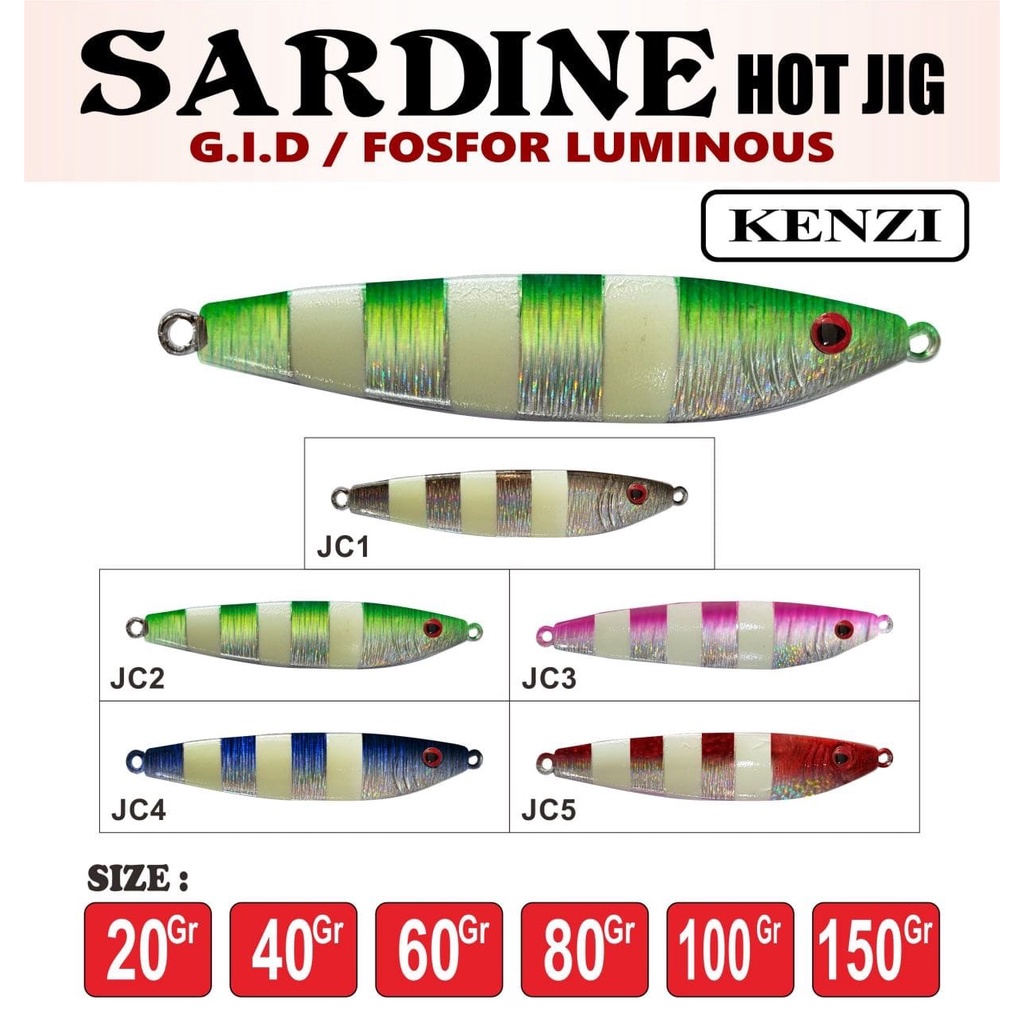 METAL JIG KENZI SARDINE