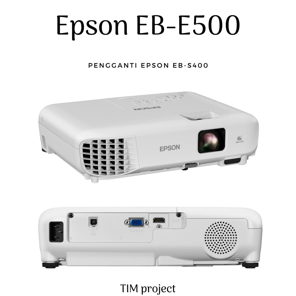 PROJECTOR EPSON EB-E500 3300 LUMENS PROMO