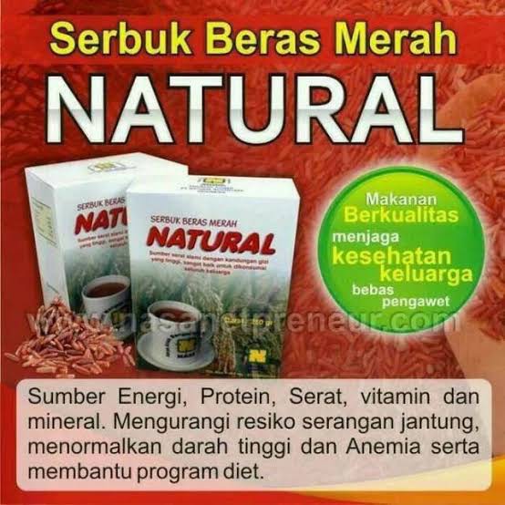 

Serbuk Beras Merah Natural Nasa - SBMN