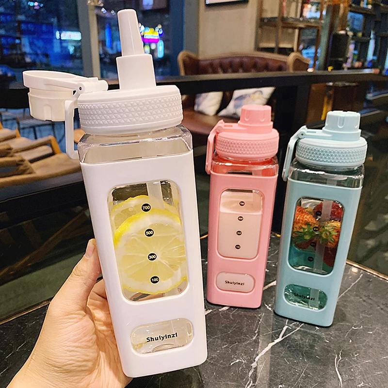 Botol Air Minum Segi 900ML / Botol Infused Water 900ML