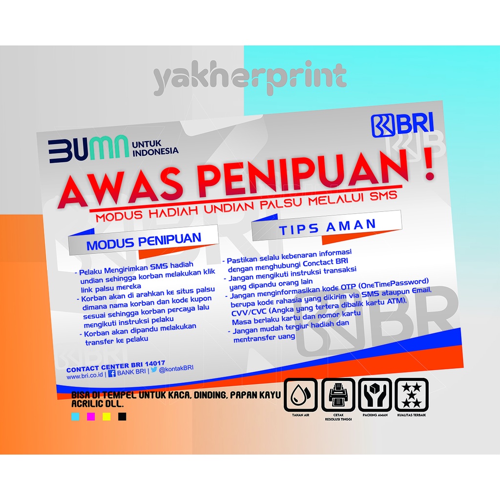 

#sticker#stickeragenbrilink#agenbrilink#agenmandiri#agenbni46#awaspenipuan#vinyl