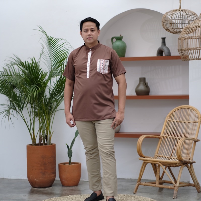 GAMIS MUSLIM COUPLE IBU ANAK KEMEJA KOKO ARYA DIYANA SET BAJU FAMILY COUPLE
