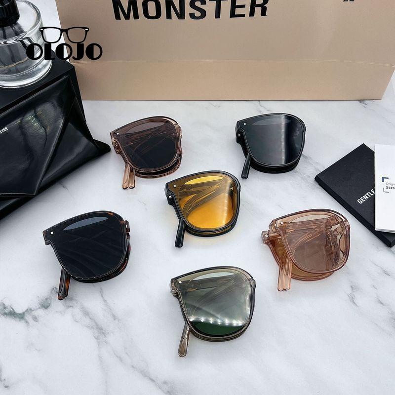 【COD】Kacamata Hitam Terbaru bisa di LIPAT Sunglasses Anti-UV Wanita Pria Import Kacamata Fashion