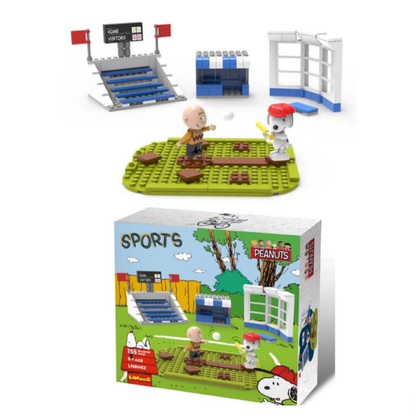 PAJANGAN + MAINAN LEGO ORI SNOOPY NO 18