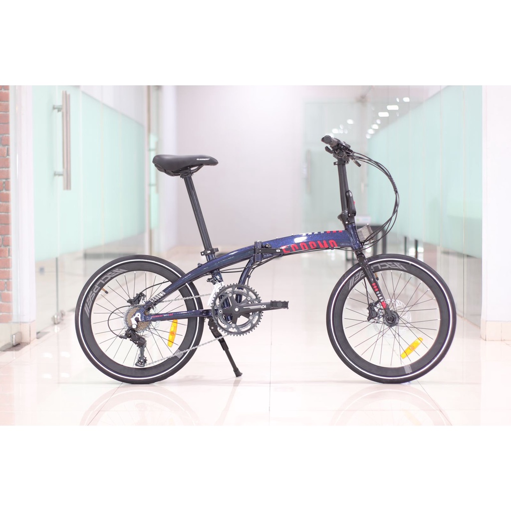 Sepeda Lipat Folding Bike Element Ecosmo Z8 451 20 Inch 8 Speed New 2021 Garansi Termurah-2
