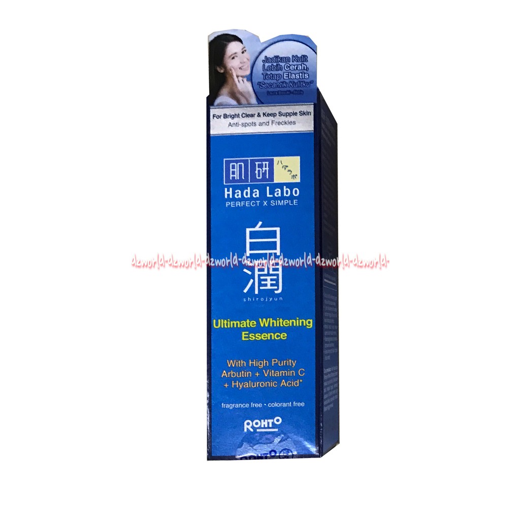 Hada Labo Ultimate Whitening Essence Serum Untuk Membantu Menyamarkan flek Hitam