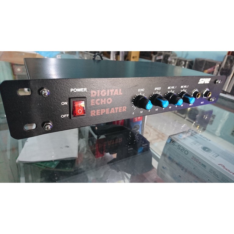 DIGITAL ECHO REPEATER PLUS TONE CONTROL (COCOK UNTUK KARAOKE) SAVE