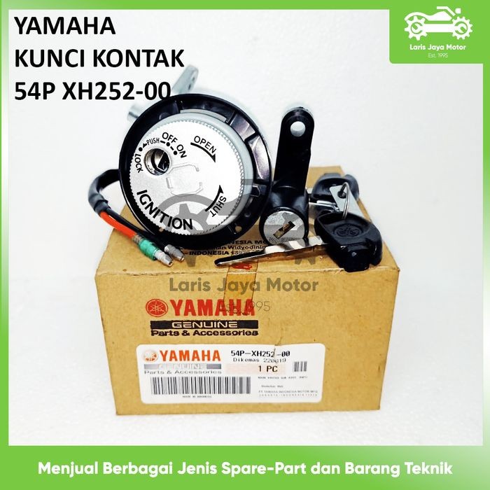 KUNCI KONTAK SATU SET MIO J MIO GT FINO KARBU KODE 54P XH252 00 KUALITAS ORIGINAL YAMAHA KONCI KONTA