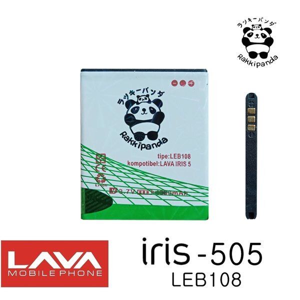 RAKKIPANDA BATERAI LAVA IRIS 510/BLV33,IRIS 600/LEB101ALDO A11,AS6, SONY EXPERIA ARC/BA750,J108