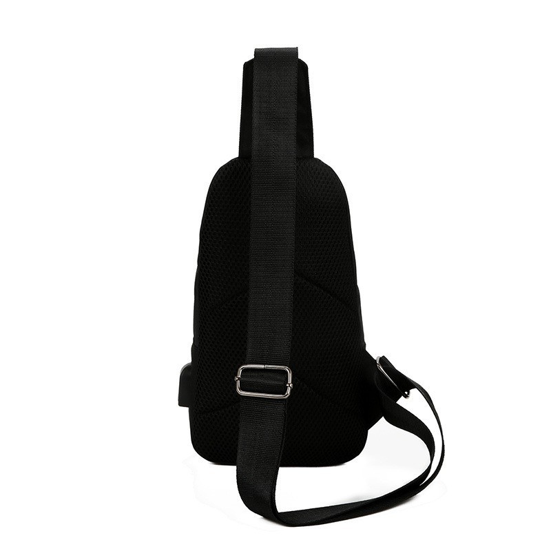 Mainland Luminous Tas Selempang USB Charger Sling Bag Tas Slempang Dada Anti Air Anti Maling TCS04