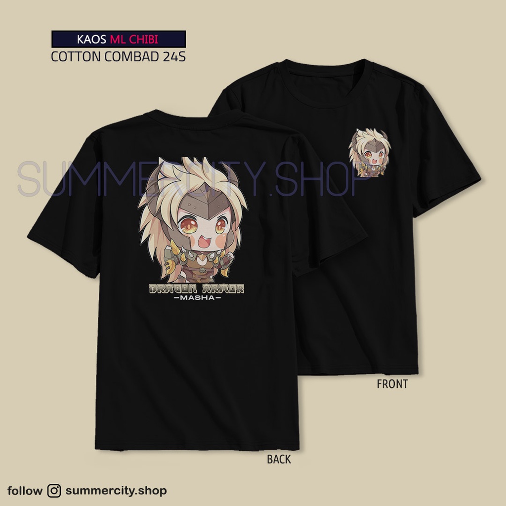 Kaos Mobile Legend / Kaos Mobile Legend Chibi Gratis Ongkir