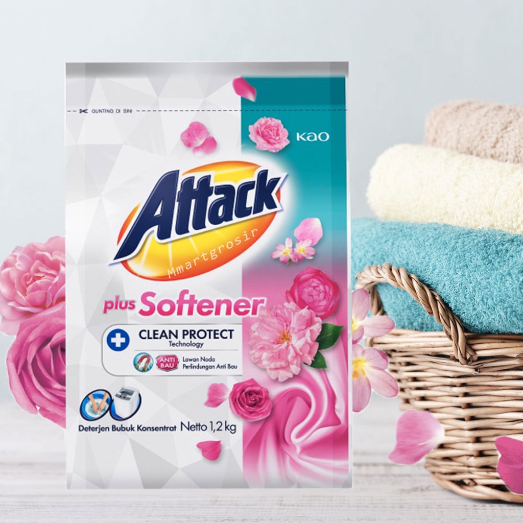 ATTACK PLUS SOFTENER 1,2kg / DETERGENT