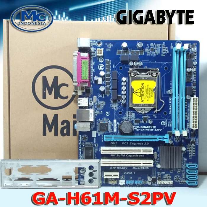 Mainboard Mobo Motherboard PC H61 Intel LGA 1155 DDR3 GIGABYTE