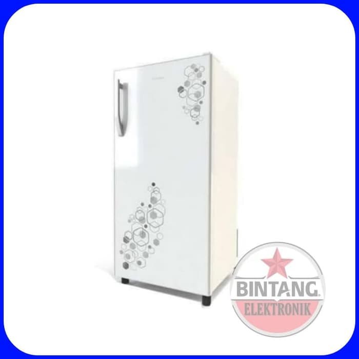 Kulkas 1 Pintu Polytron PRA 18HHW Hitam 180L