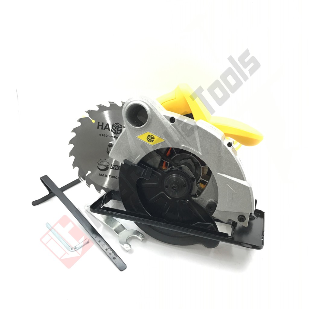 HASSTON PROHEX  3120-001 Mesin Circular Saw 7 Inch - Mesin Potong Kayu Sirkel Circle