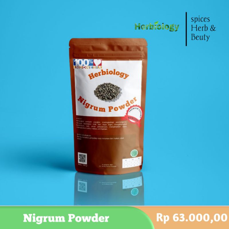 

Nigrum Powder/ Bubuk lada hitam