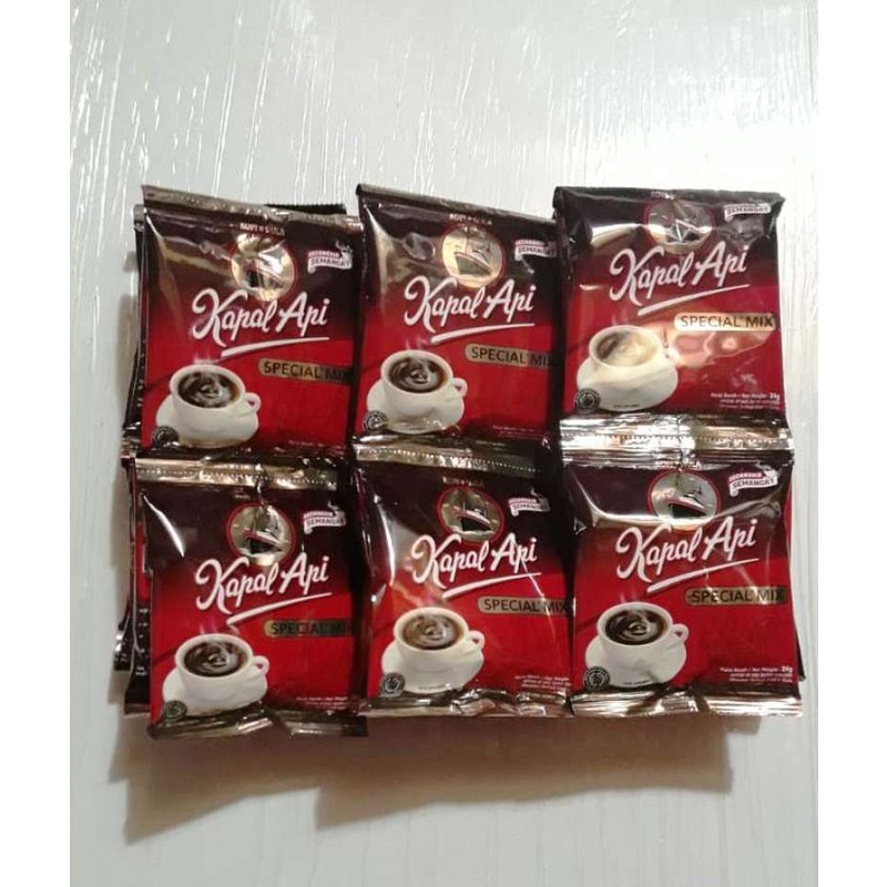 Kopi kapal Api Special Mix 10 Sachet 24g Kopi Hitam Kapal Api