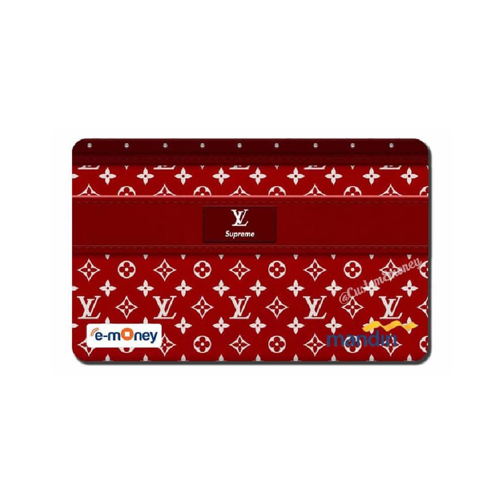 kartu mandiri emoney custom etoll supreme LV tas 2s