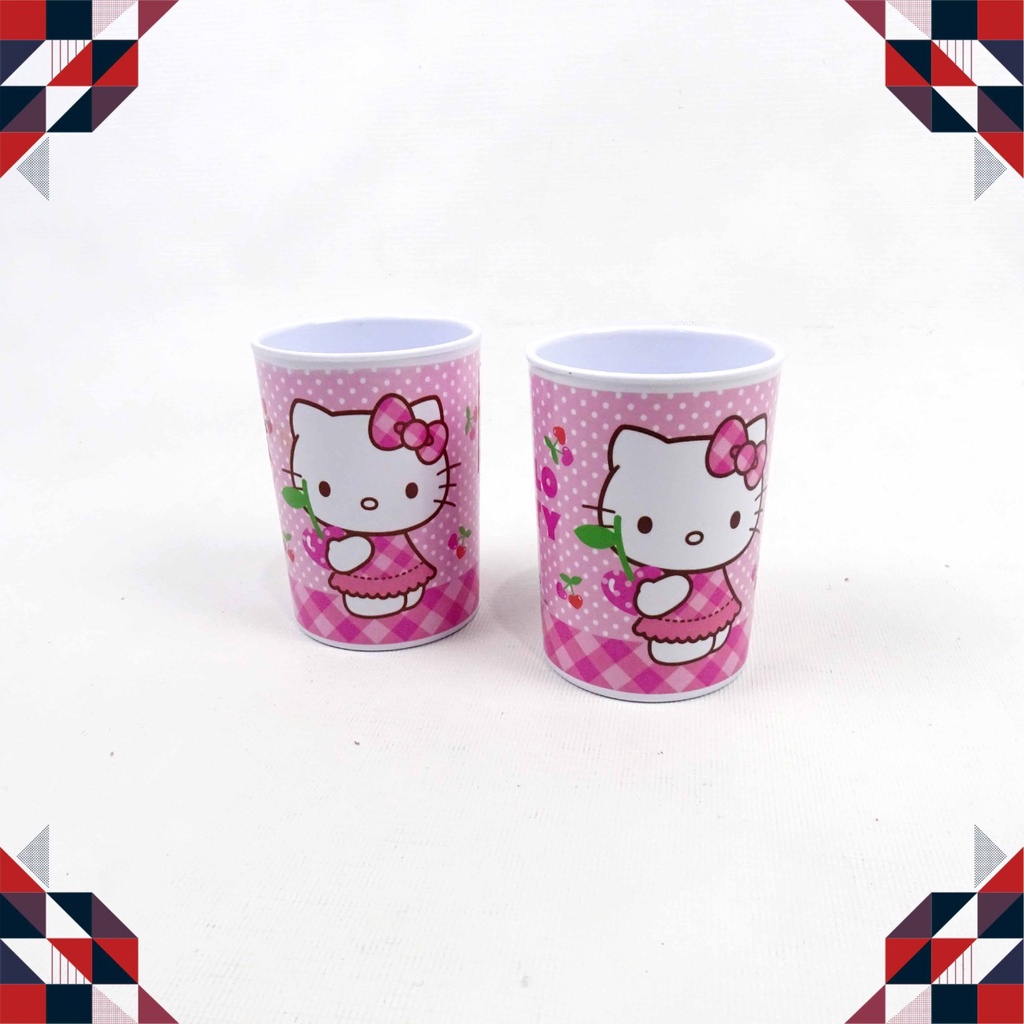 Gelas Anak Karakter Melamin / Gelas Minum Melamin CF3951-3 HK/DR