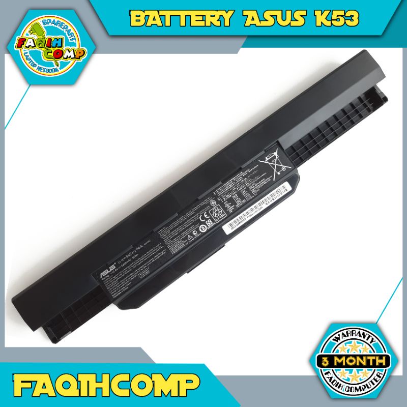 Baterai Asus A43S A32-K53 K43U X44H K53BY K53E K53F K53SJ K53S/E K53SD K53U A53 X44 X84