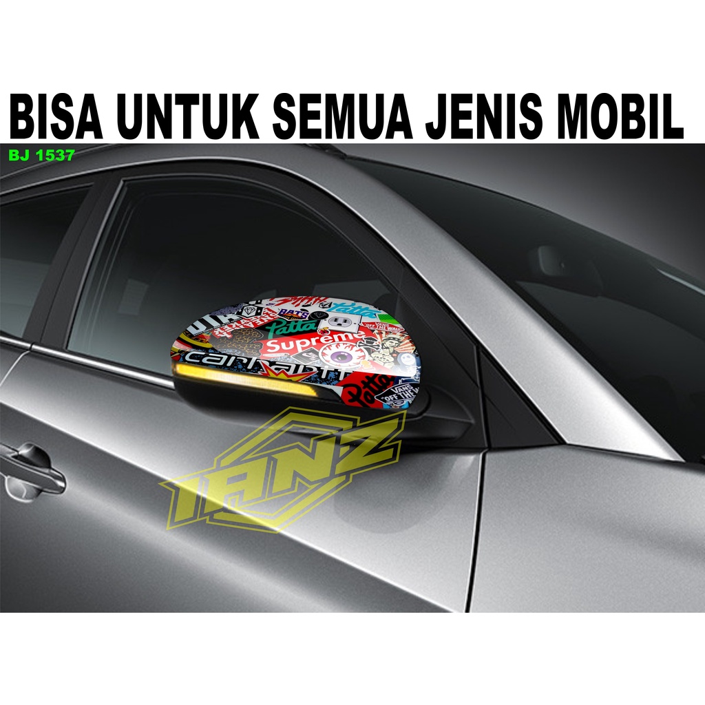 DECAL STIKER SPION MOBIL LOGO BRAND / STIKER MOBIL / STIKER SPION