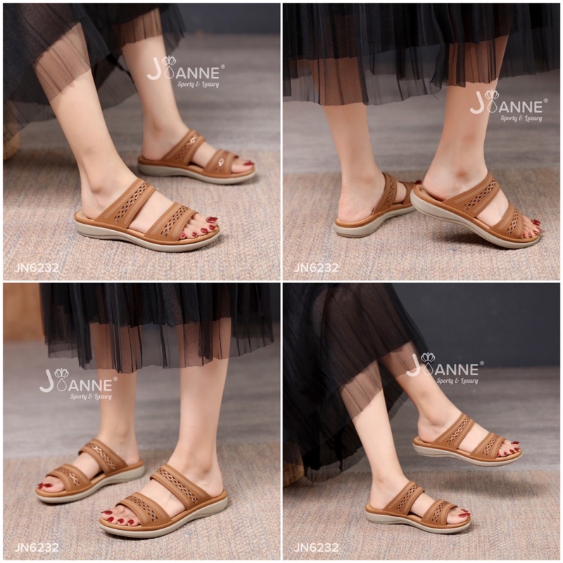 RESTOCK! [ORIGINAL] JOANNE Wedges Sandal Shoes Sepatu Wanita #JN6232