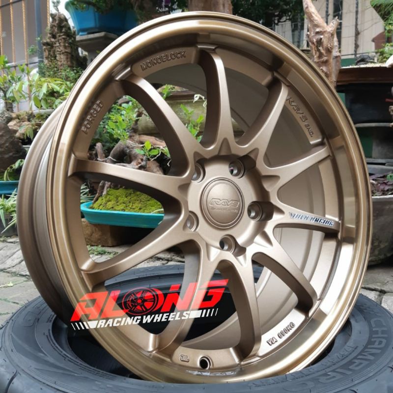 REPL. RAYS CE28 CLUB RACE II R17 bronze SUPER COPY-LIKE ORIGINAL