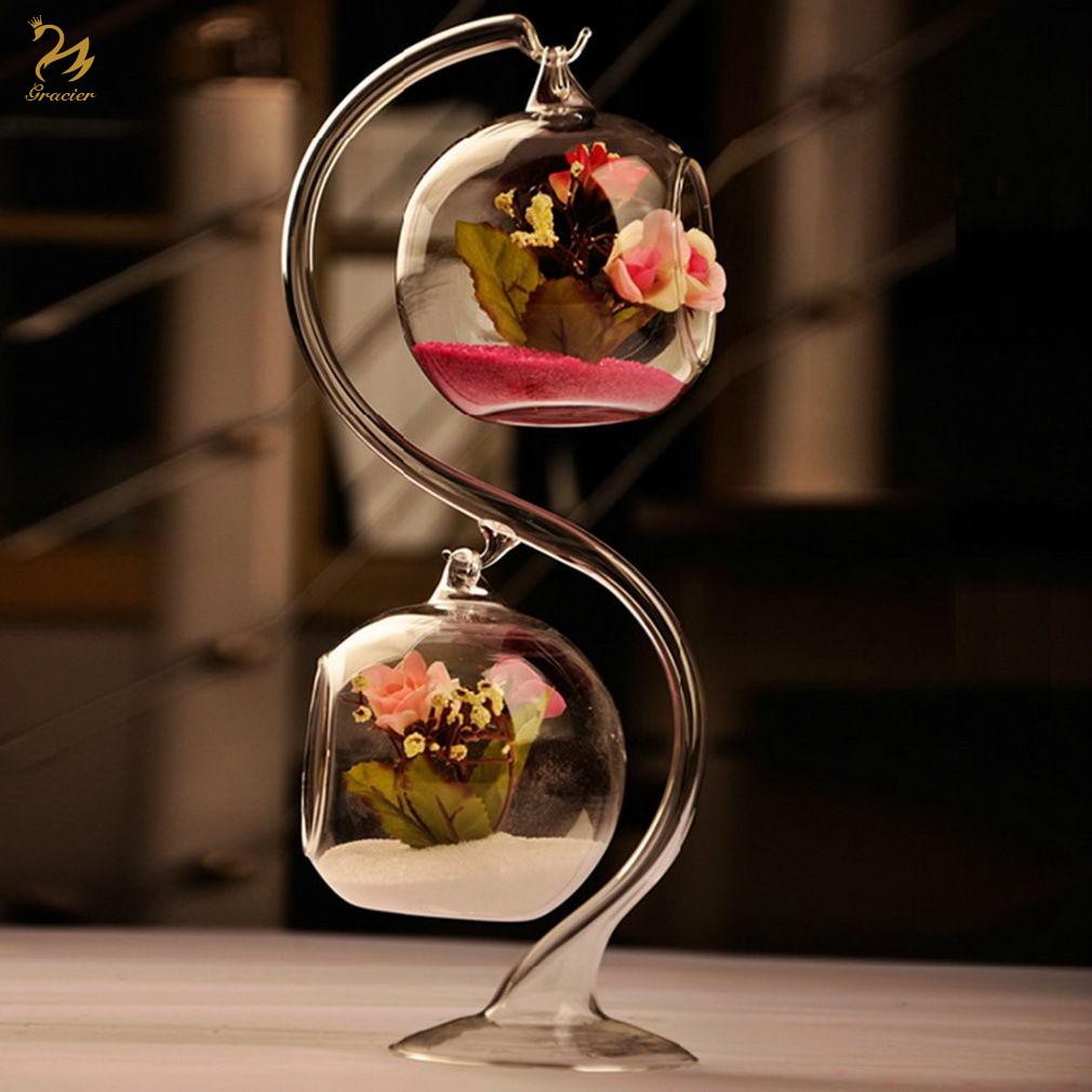  Vas  Bunga  Tanaman dengan Model Gantung dan Bentuk Bulat  