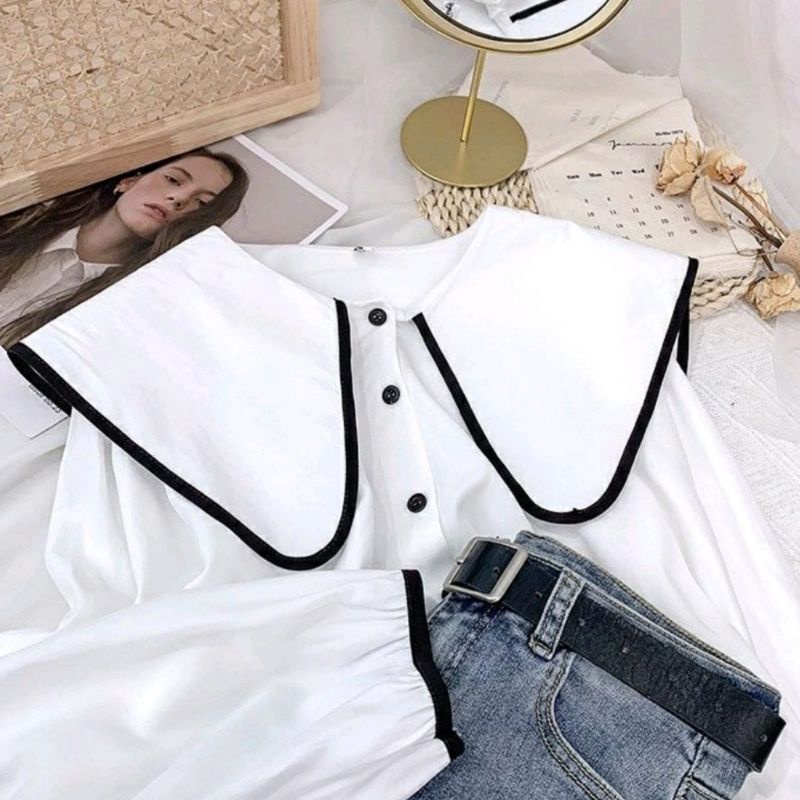 Benet blouse atasan wanita top korean style fashion wanita remaja