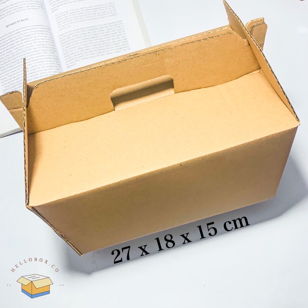

Kardus Box Jinjing 27x18x15 cm - Polos/Packing/Packaging/Box/Hampers
