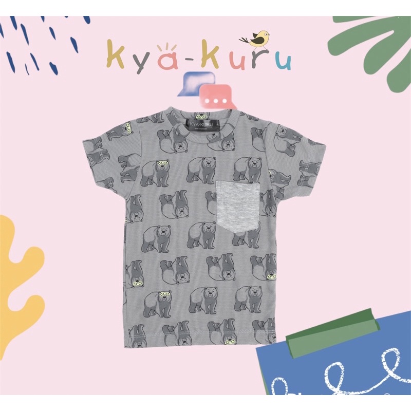 Beary basic Tee Kaos Anak Laki laki