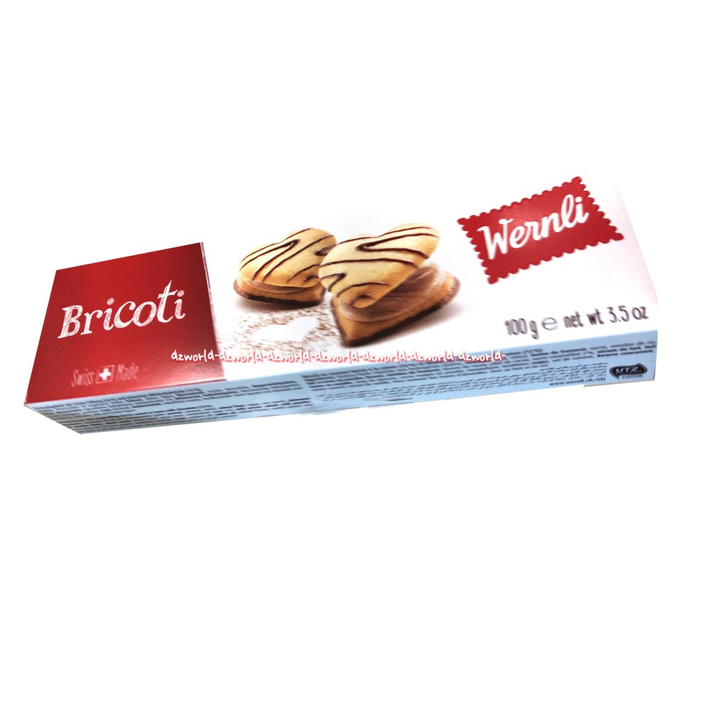 Wernli Truffet Bricoti Choco Petit Beurre 125gr Snack Cemilan Biskuit Coklat Swiss Wenrli