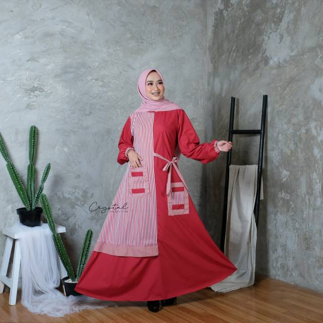 (READY STOK)GAMIS KATUN TOYOBO CRYSTAL ORI