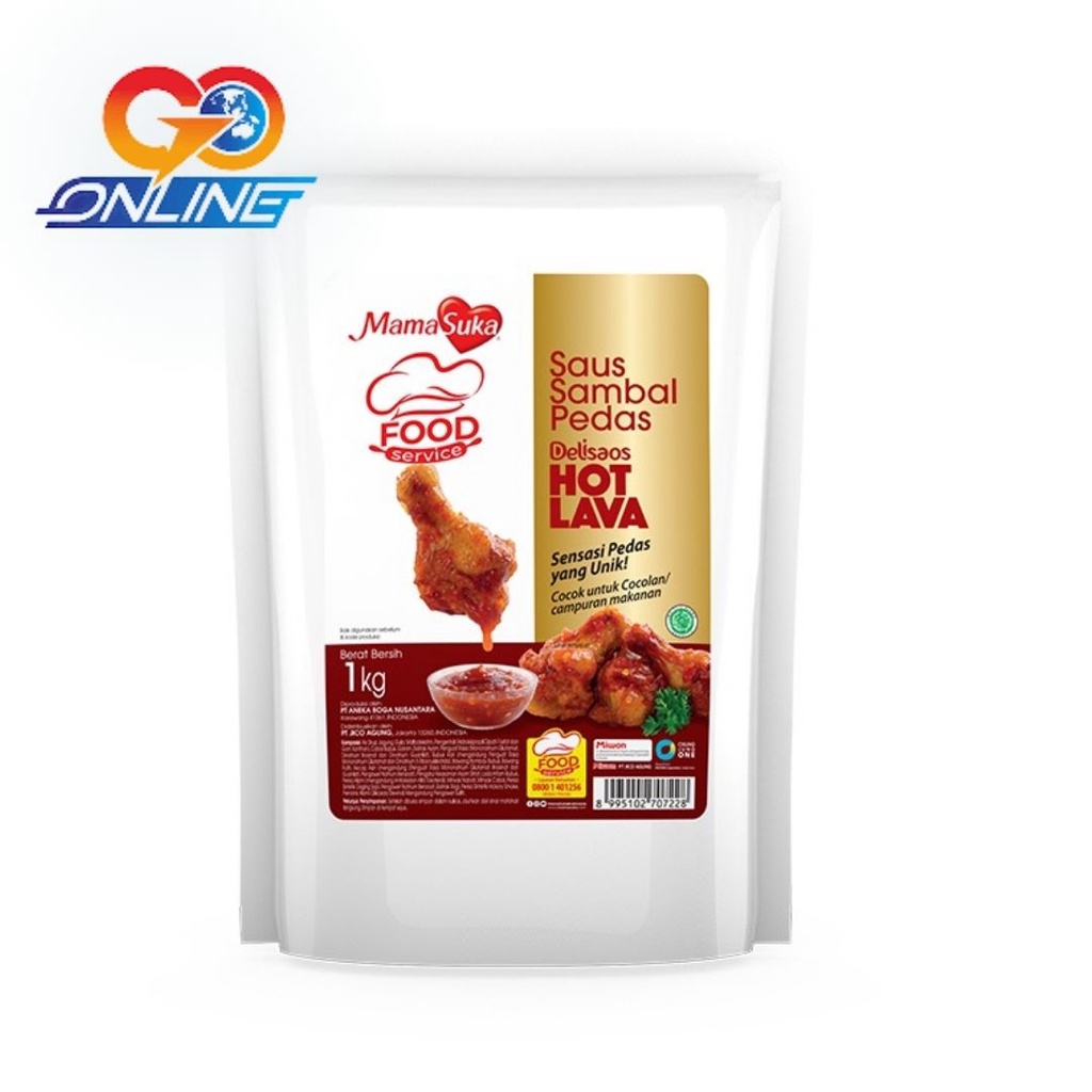 

Delisaos Hot Lava Kemasan 1 Kilogram