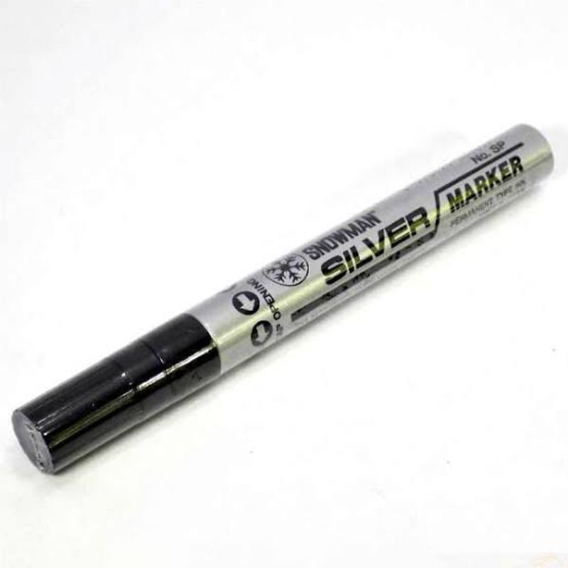 

Spidol Snowman Paint Marker Silver Permanent