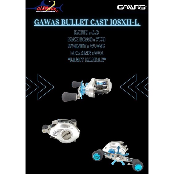 REEL PANCING / KATROL PANCING / KATROL GAWAS / Reel Bait Casting Gawas Bullet Cast