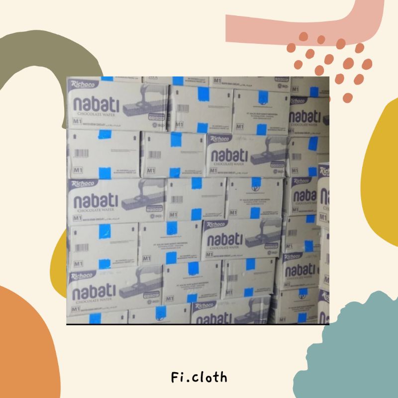 [KARTON] Wafer Richeese Nabati 100gr - 1 dus