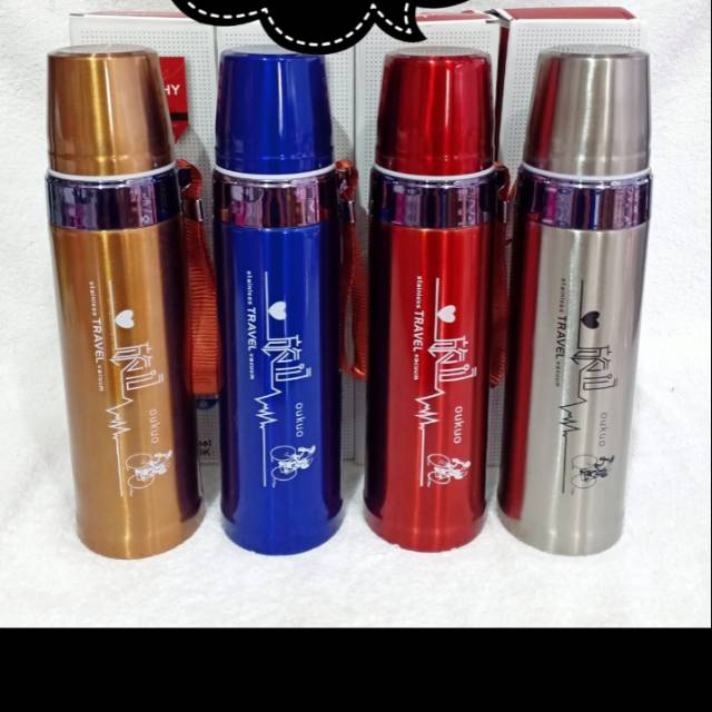 Termos air panas stenles.tahan panas . ukuran.800 ml.