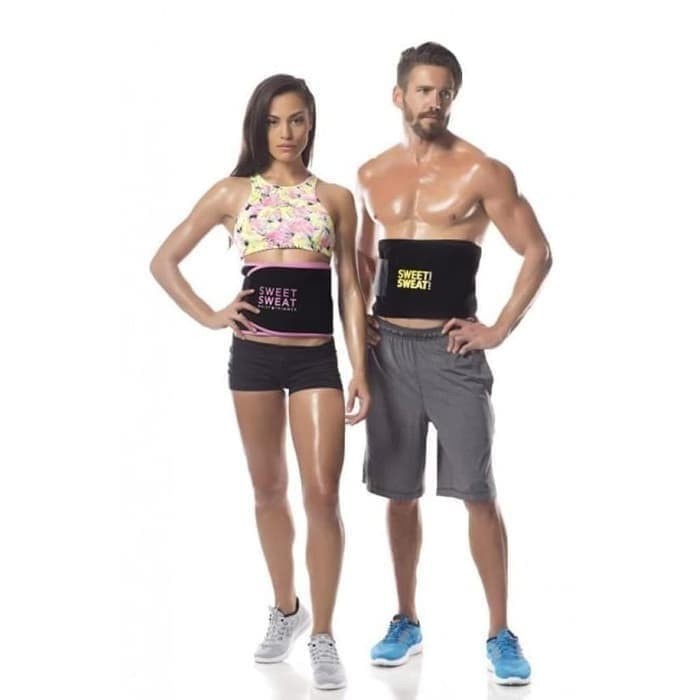 BERKUALITAS KORSET PERUT - SWEET SWEAT WAIST TRIMMER, PERUT shaper belt